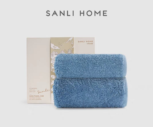 800G Thick Egyptian Cotton Bath Towel – Ultra-Absorbent, Baby-Safe, 100% Natural Cotton - 2-Piece Set