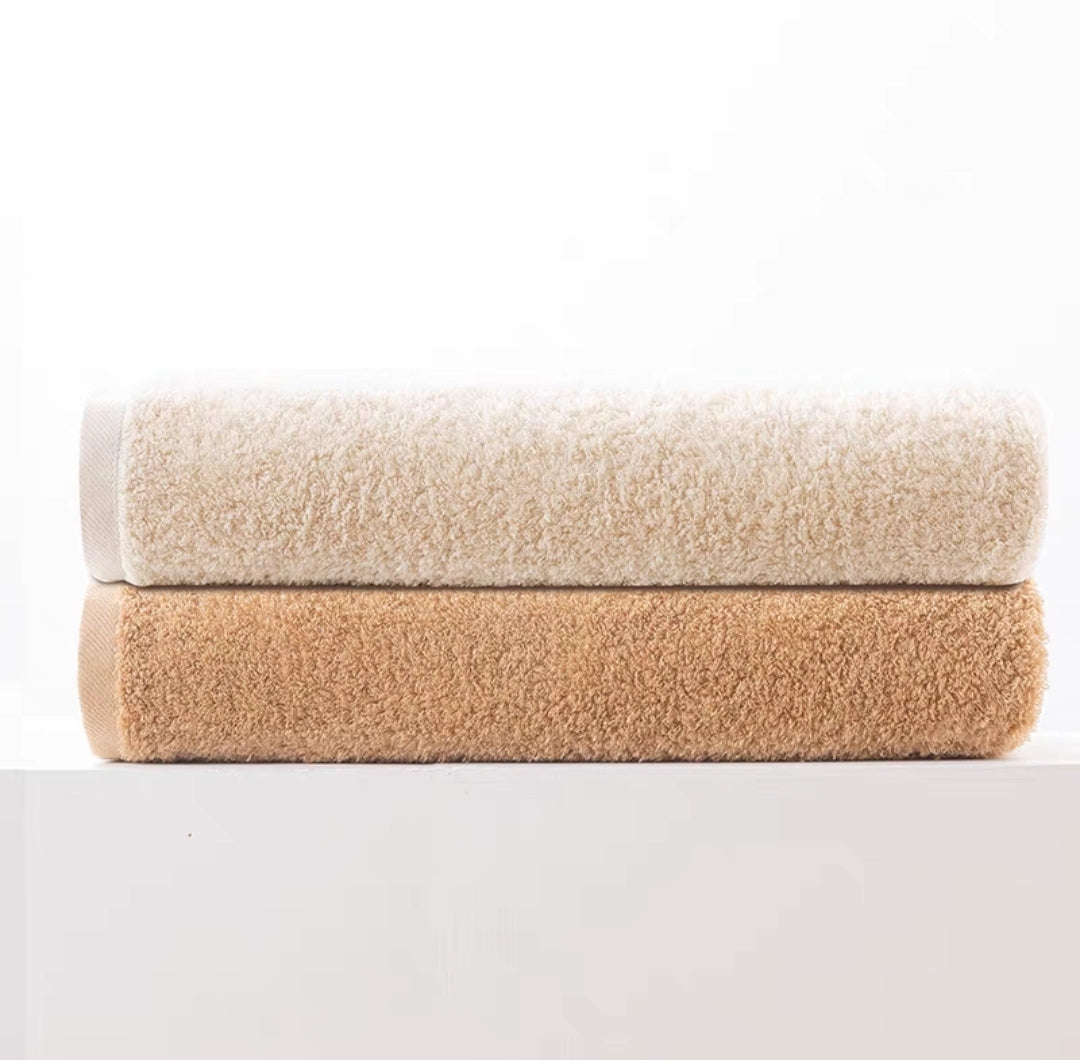Premium 100% Class A Egyptian Long-Staple Cotton Bath Towel – Ultra Soft, High Absorbency, 2- piece Set - 80x160cm