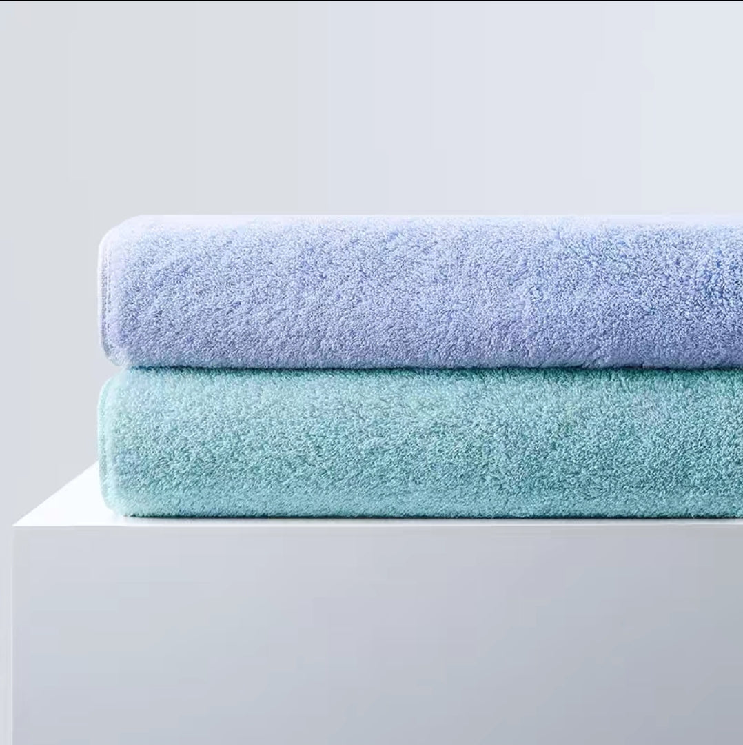 Premium 100% Class A Egyptian Long-Staple Cotton Bath Towel – Ultra Soft, High Absorbency, 2- piece Set - 80x160cm