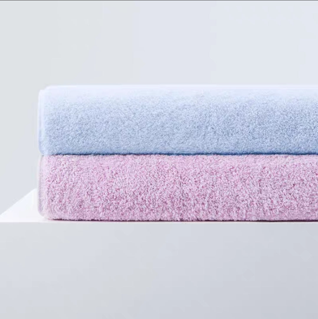 Premium 100% Class A Egyptian Long-Staple Cotton Bath Towel – Ultra Soft, High Absorbency, 2- piece Set - 80x160cm